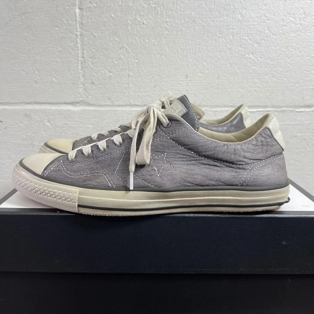 Converse x John Varvatos 142971C Gray Chuck Taylor All Star Sneakers Mens 10.5 - Picture 4 of 13